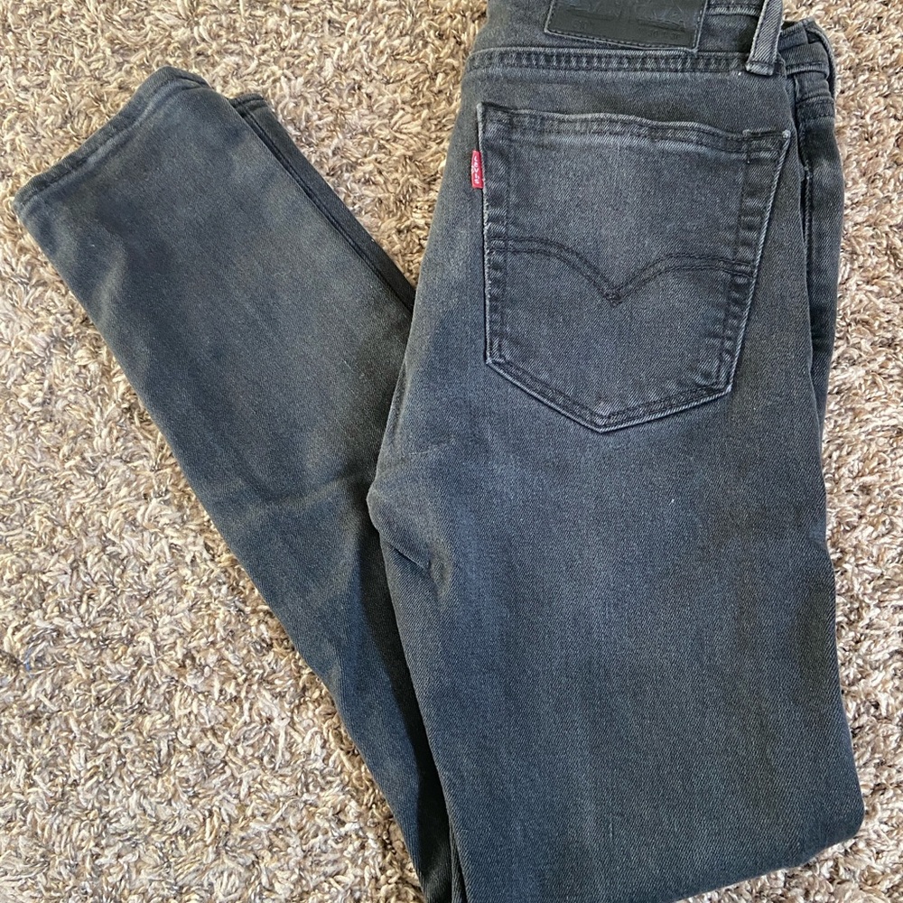 Levi’s 519 Super Skinny Jeans Washed Black W30 L30 Men’s / Unisex